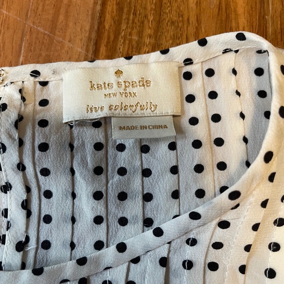 Kate Spade silk shirt - Picture 5 of 7